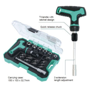 Pro'sKit SD-2320M 18-in-1 Magnetic Ratchet Screwdriver Set
