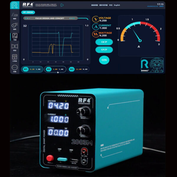RF4 RF-2003M Smart DC Regulated Power Supply