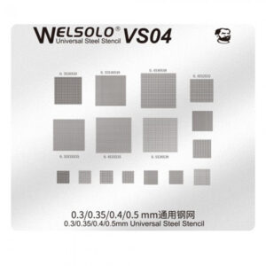 Welsolo VS04 Universal BGA Reballing Stencil
