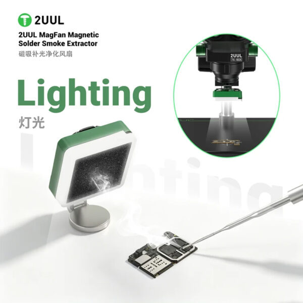 2UUL-FE11-MagFan-Solder-Smoke-Extractor2 2UUL FE11 MagFan Solder Smoke Extractor