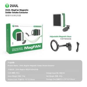 2UUL FE11 MagFan Solder Smoke Extractor