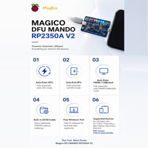 Magico DFU MANDO RP2350A PRO V2.0 DFU Tool