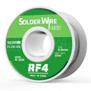 RF4 RF-203D 0.3mm 63%Sn Solder Wire