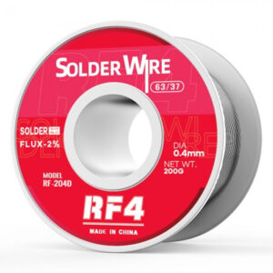 RF4 RF-204D 0.4mm 63%Sn Solder Wire