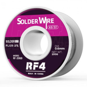 RF4 RF-206D 0.6mm 63%Sn Solder Wire