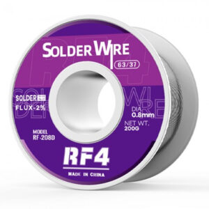 RF4 RF-208D 0.8mm 63%Sn Solder Wire