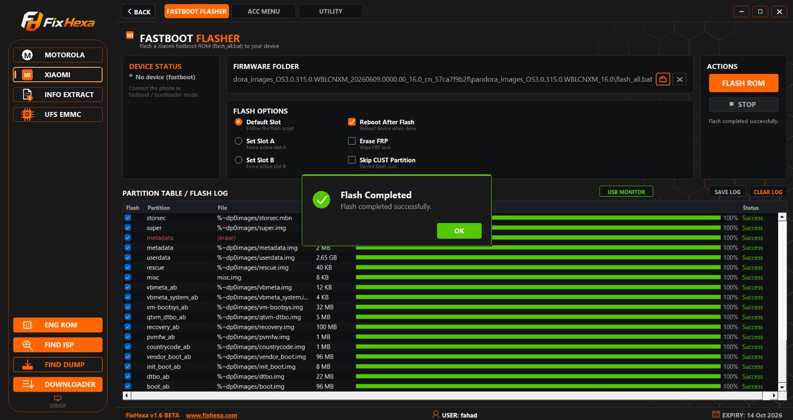 FixHexa Tool