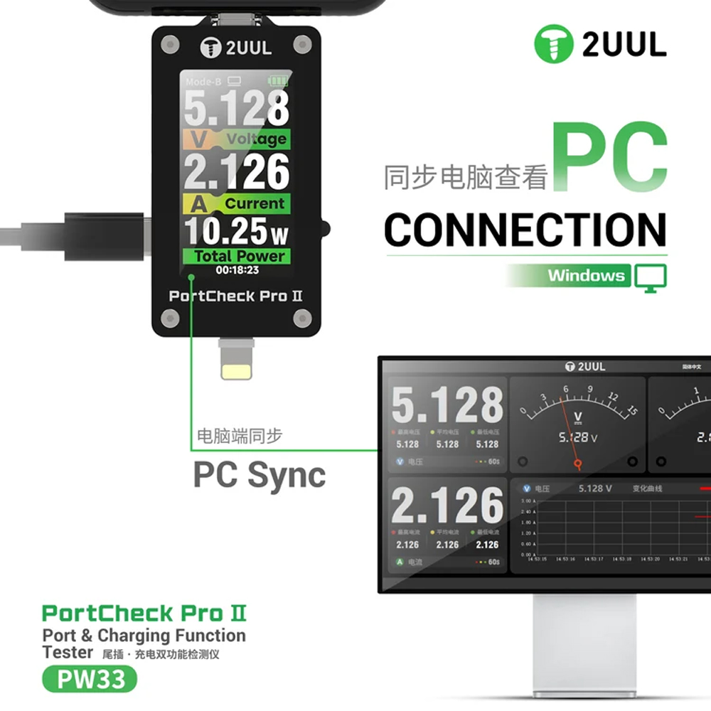 2UUL PW33 PortCheck Pro II Port Tester
