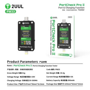 2UUL PW33 PortCheck Pro II Port Tester