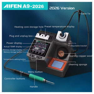 Aifen A9ED-2026 Colour Screen Soldering Station