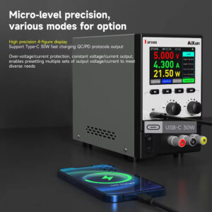 Aixun SP3005 30V 5A Programmable DC Power Supply