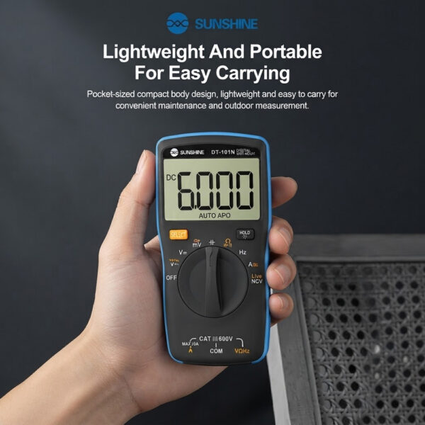 SUNSHINE DT-101N High Precision Auto-Ranging Multimeter