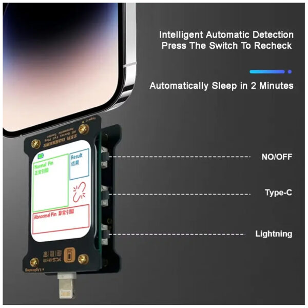 YCS TYPE-C Automatic USB Charging Tail Plug Tester
